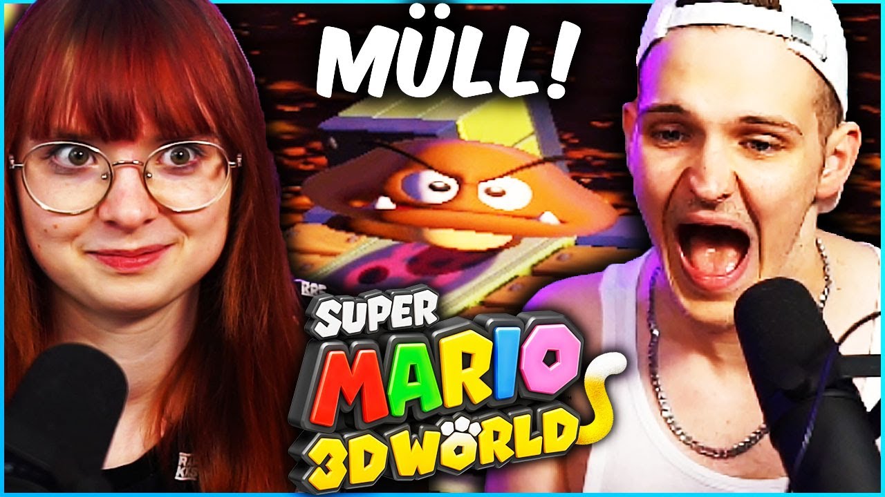 Huebi und Alina spielen absolute Trash 3D World Level...