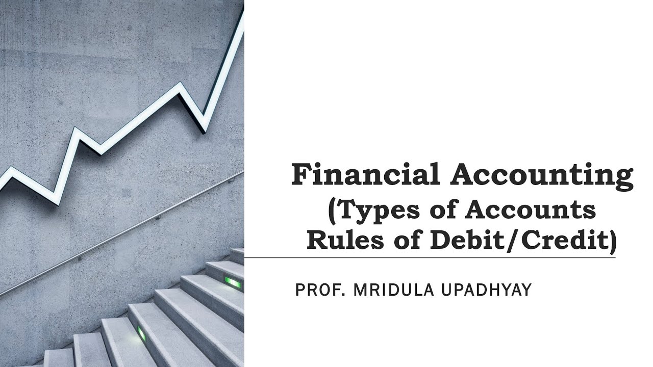 Types of Accounts, Rules of Debit /credit