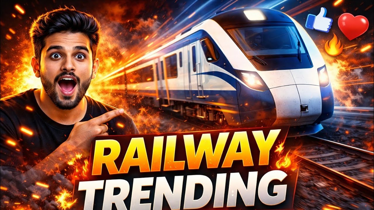 Railway trending Full HD video
