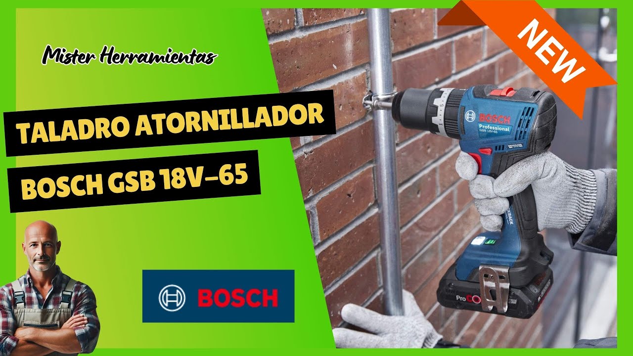 Nuevo Bosch GSB 18V-65: ¿Mejor que el clásico 18V-50? Los dos taladros de Bosch frente a frente