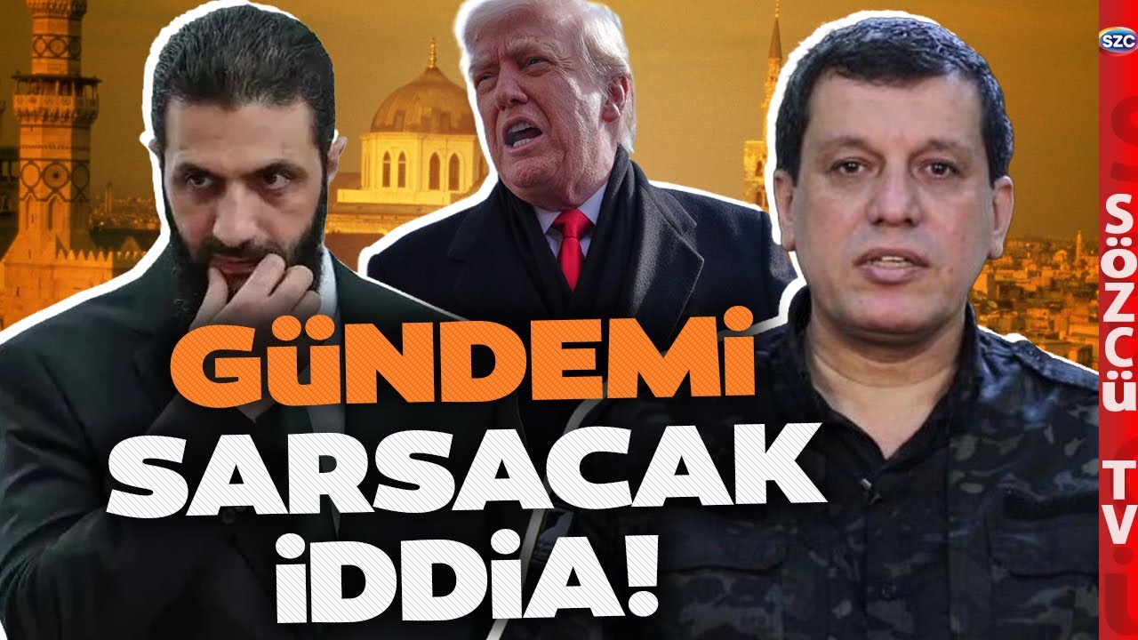 Suriye'de 'Şam ile SDG Anlaştı' İddiası! Gündem Olacak Detay! Trump'tan Çarpıcı Çıkış