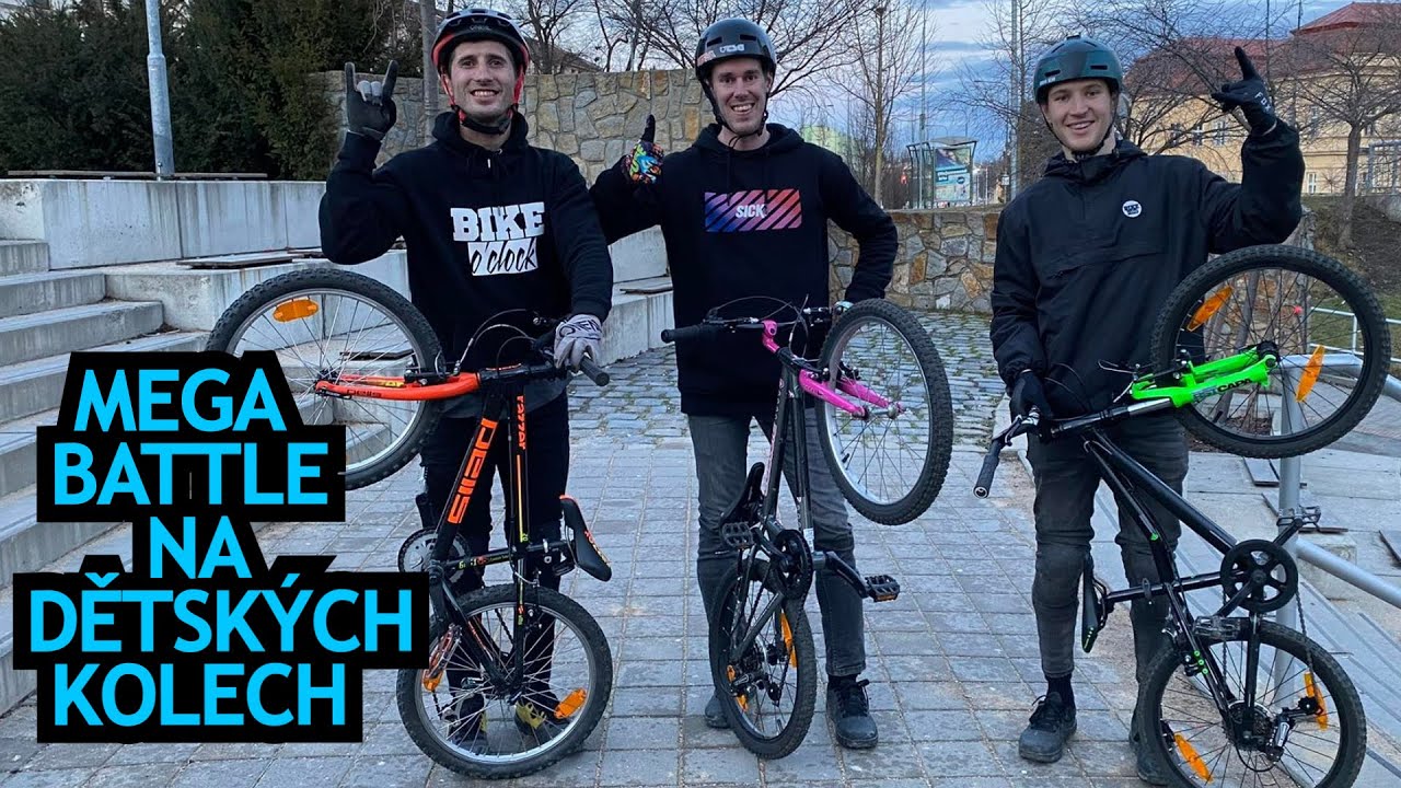 MEGA BATTLE NA DĚTSKÝCH KOLECH feat. BIKE O´CLOCK