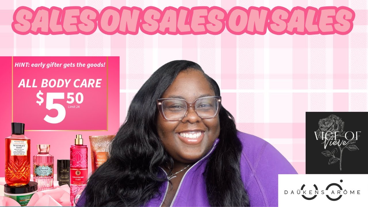 $5.95 Bath & Body Works Body Care Sale|Vice of Vieve|Daukens Arome Co|Tik Tok Shop Purchases