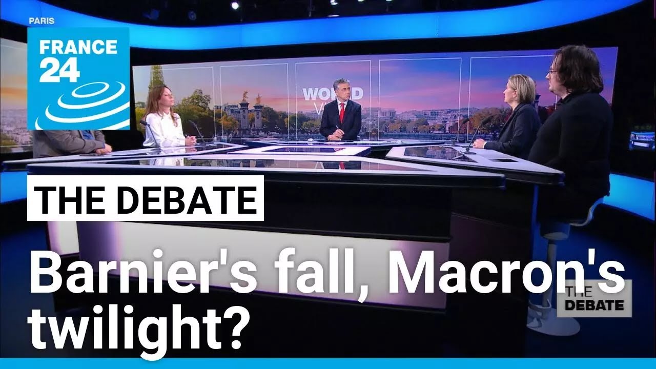 Barnier's fall, Macron's twilight? French parliament set to bring down government • FRANCE 24