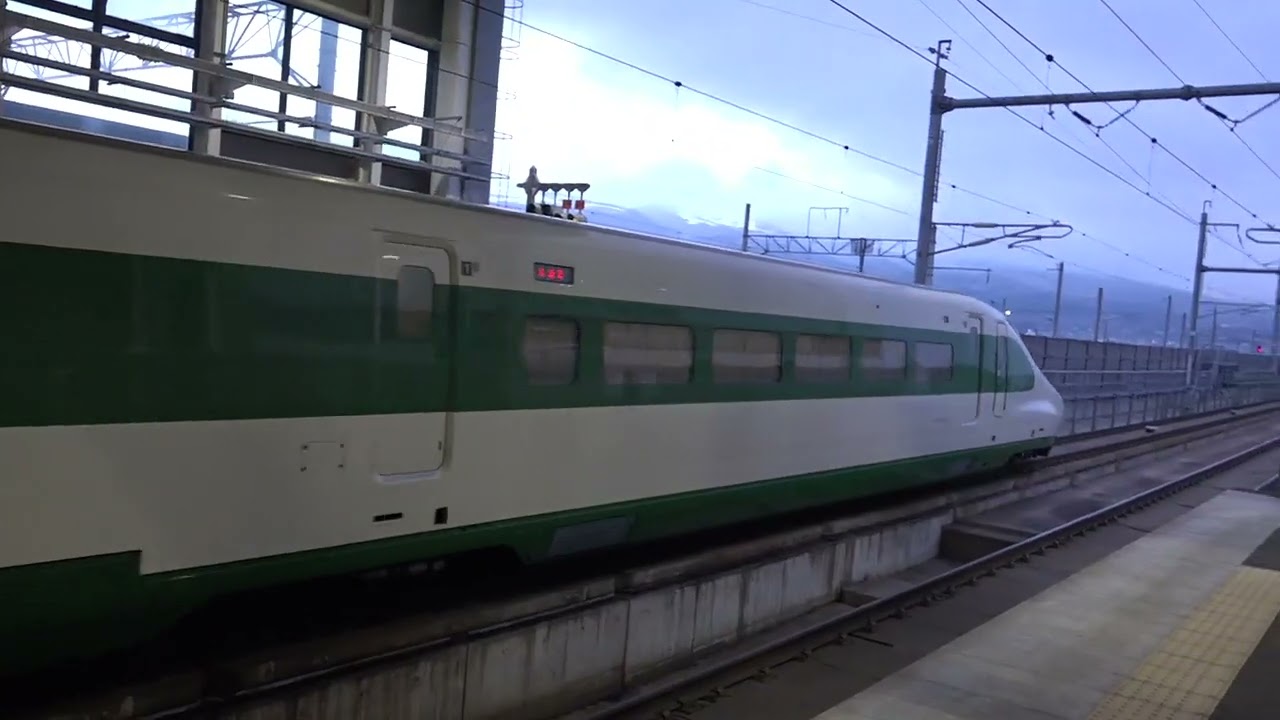 E2系 H66編成 新函館北斗発車シーン (2026.3)