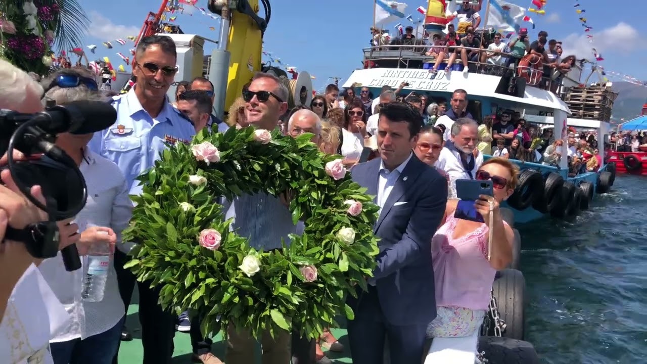 Procesión da virxe do carme en Cabo de Cruz