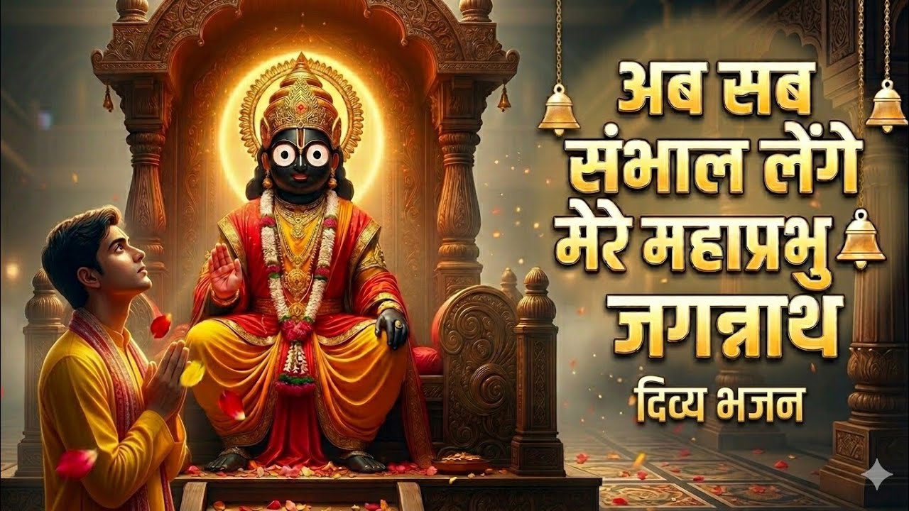 रथ पर बैठ के आते हो | Jagannath Bhajan | Rath Yatra Special | AI Cinematic Bhakti Song