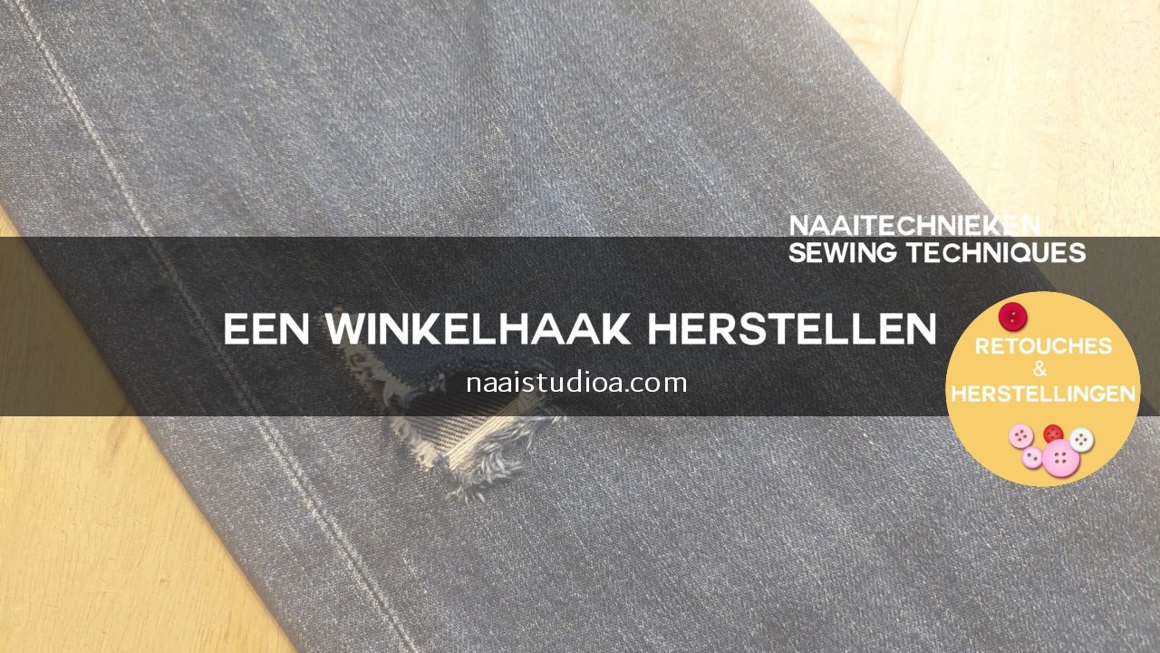 Een winkelhaak herstellen (Retouches en herstellingen)