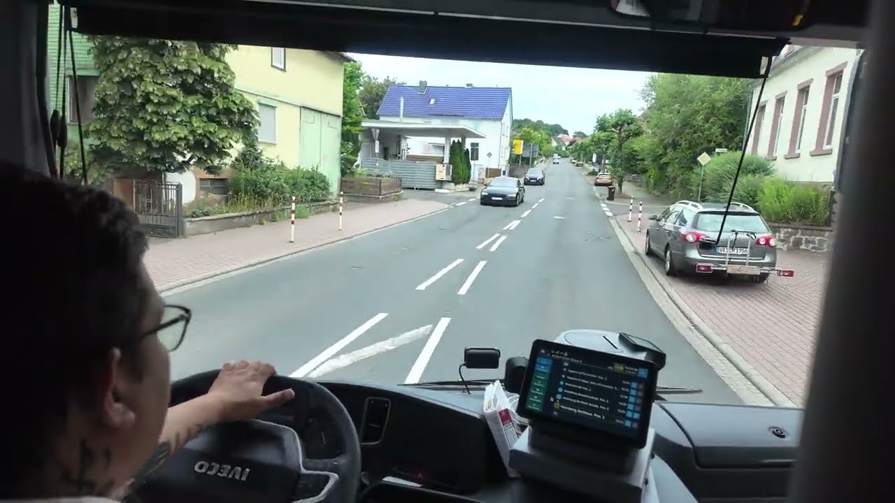 “POV: You’re the School Bus Driver Today – Good Luck! 😂”#busdriverlife #pov  #drivingingermany