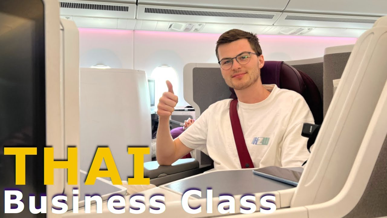 Den beste flyturen i mitt liv | Thai Airways Business Class