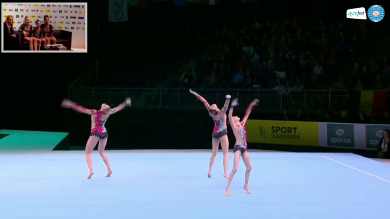World Age Group Acrobatic Championships 2018 - GREAT BRITAIN 12-18 WG Combined Final