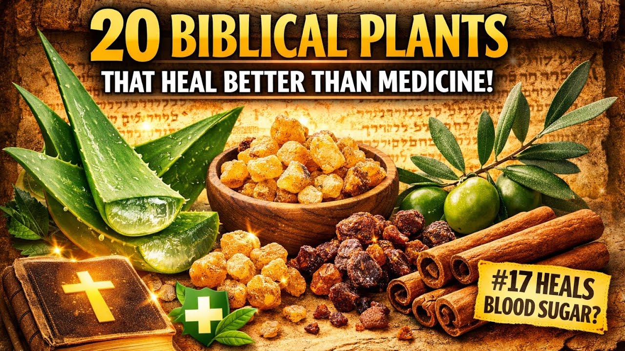 20 Biblical Plants That Heal Better Than Medicine | Ancient Healing Secrets Revealed