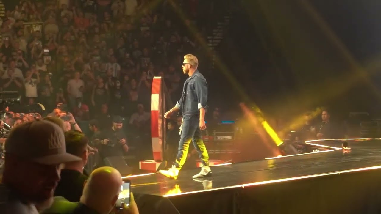 Orange Cassidy Pixies entrance @ AEW Double or Nothing, MGM Grand Garden Arena Las Vegas 5.26.24