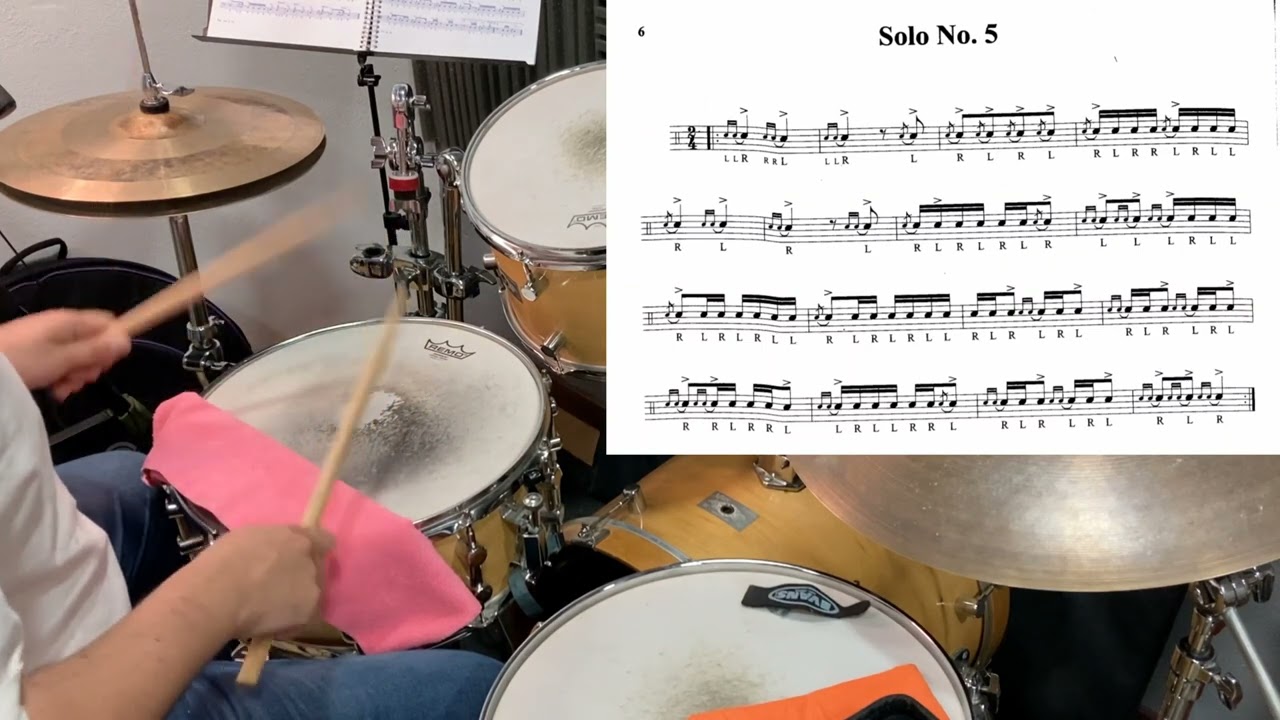 Charley Wilcoxon - Solo n&deg;5 (150 Rudimental Solos)