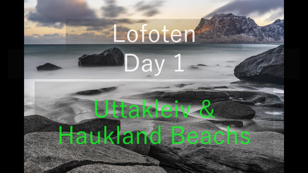 Lofoten Day 1 - Uttakleiv Beach & HaukLand Beach #24