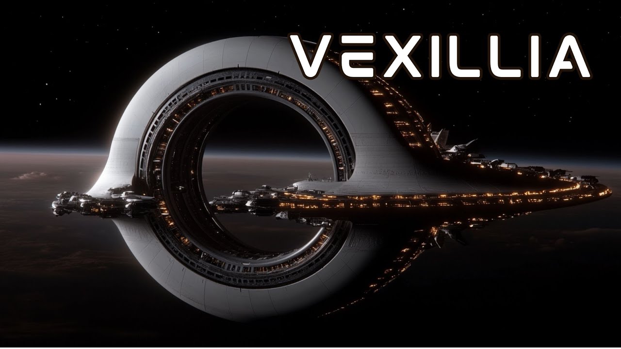 Vexillia Imagined: Ancient Architecture & Mega Spaceports in Xelvaris Galaxy