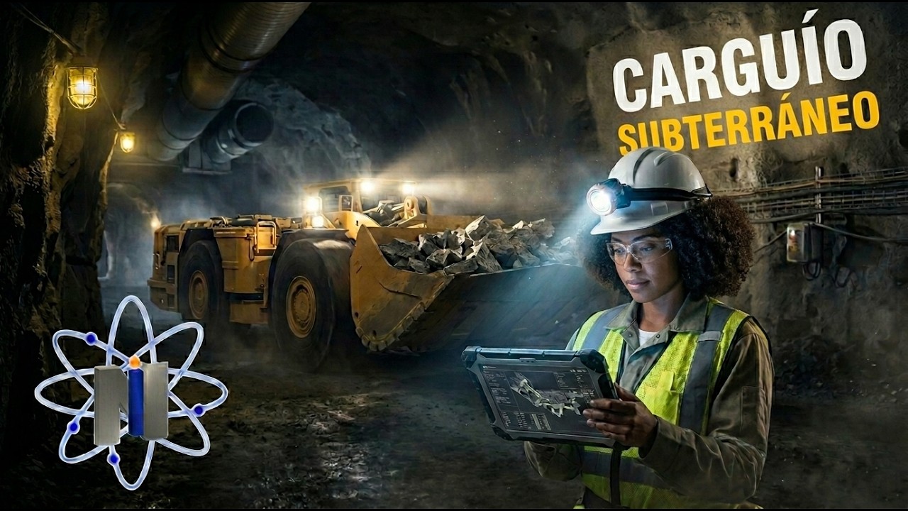 CARGA en Minería⚒️SUBTERRÁNEA|Tecnologías⚙️para diferentes escalas|Curso🆓GRATUITO💻Online