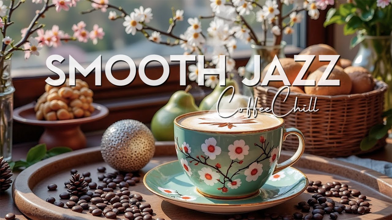 Cozy Morning Coffee ☕ Soft Jazz & Relaxing Café Ambience for Stress Relief