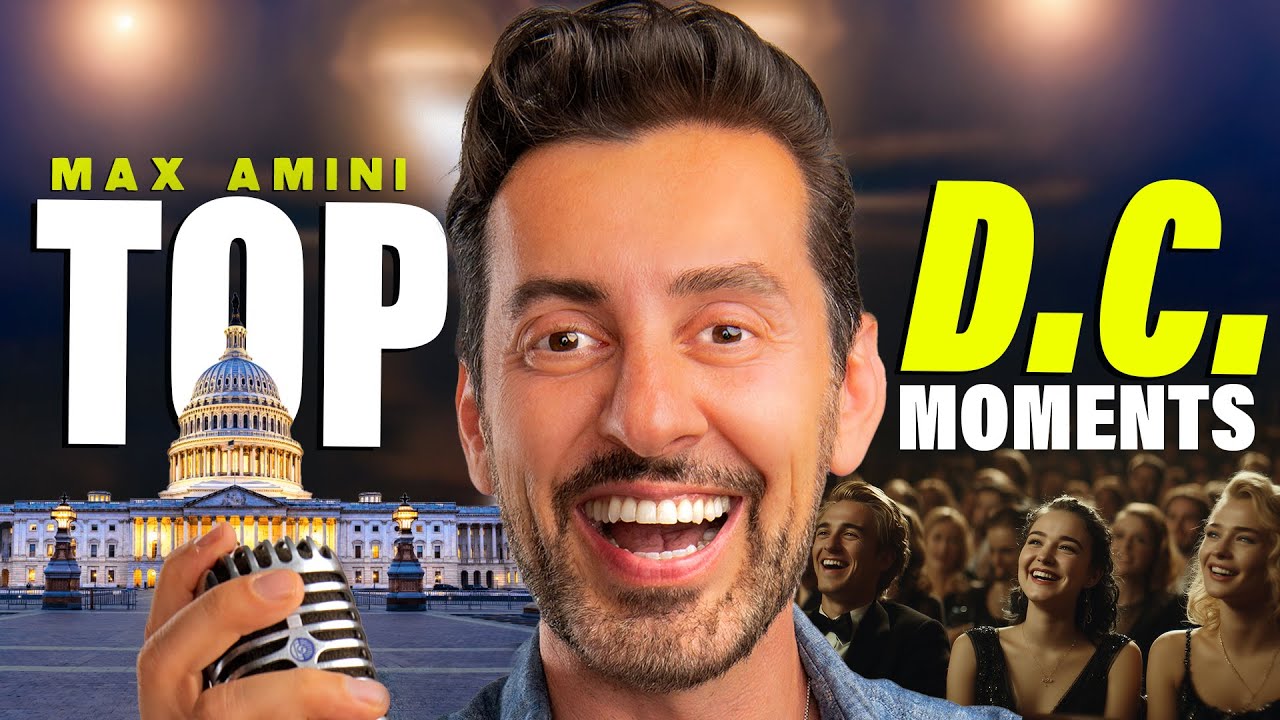 Top Funny Moments in Washington DC | Max Amini | Standup Comedy
