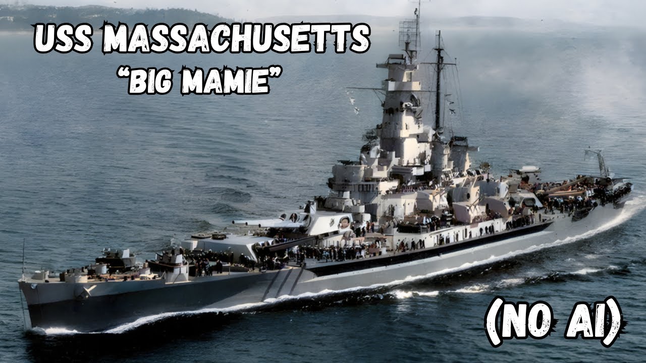 USS Massachusetts BB 59 - "Big Mamie"