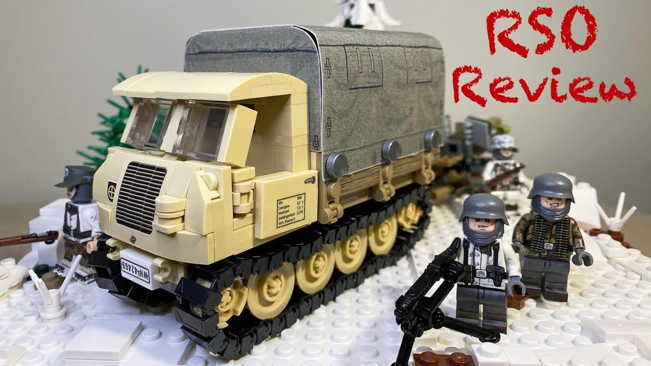 Brickmania Raupenschlepper Ost (RSO) Review
