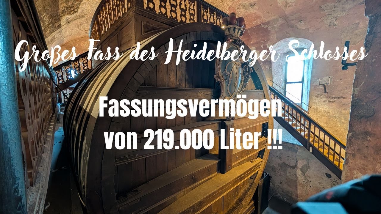 HEIDELBERG - Das Große Fass im Heidelberger Schloss