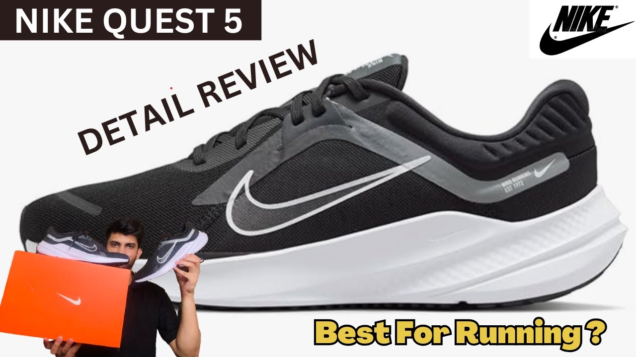 Nike Quest 5 Running Shoes Review | Nike Running Shoes Under 2000