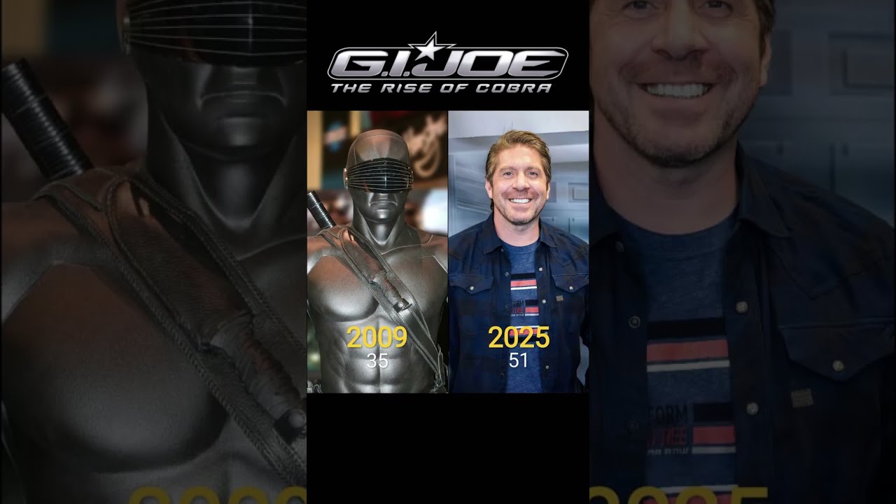 G.I. Joe: The Rise of Cobra (2009) Cast THEN and NOW #gijoe #cast #thenandnow #evolution