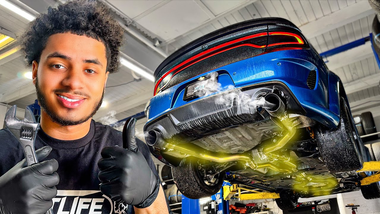 INSTALLING THE BEST SOUNDING REDEYE EXHAUST SYSTEM...