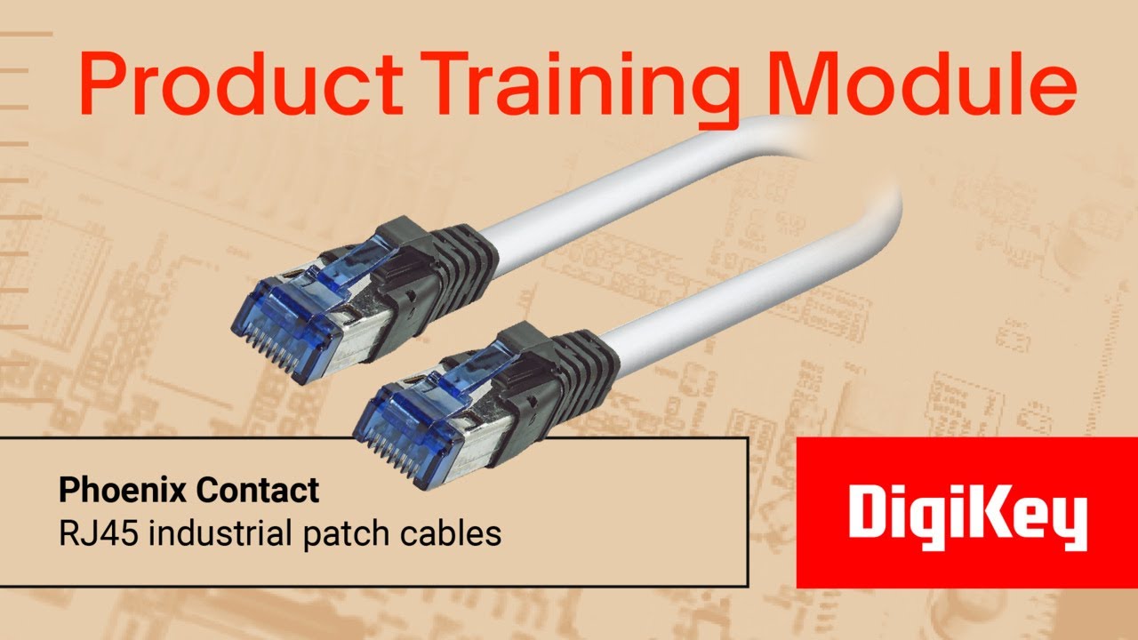 Phoenix Contact &ndash; Industrial RJ45 Patch Cables &ndash; PTM | DigiKey