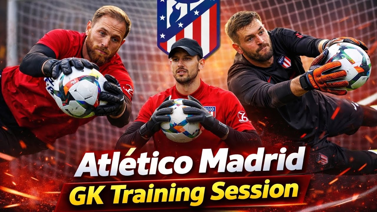 Athletico Madrid goalkeeper training 🧤🔥