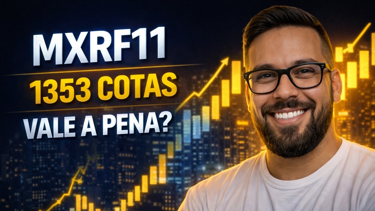 MXRF11 • 1353 COTAS • VALE MESMO A PENA?