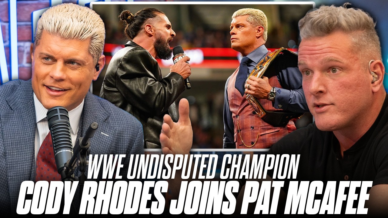 Cody Rhodes Joins Pat McAfee Ahead Of Match vs Seth Rollins At Crown Jewel