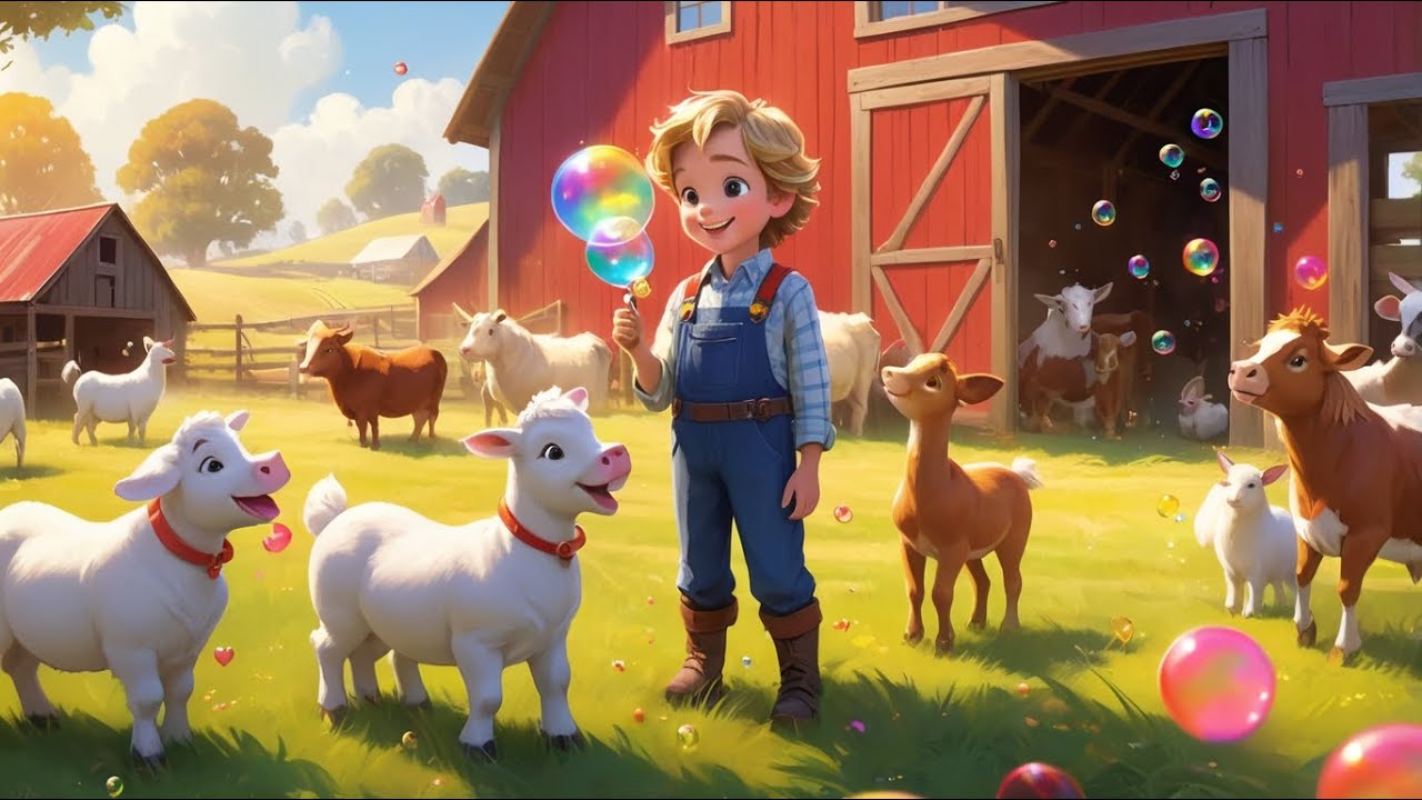 "Old MacDonald Had a Farm 🐄 | Fun & Educational Animal Sounds Song"