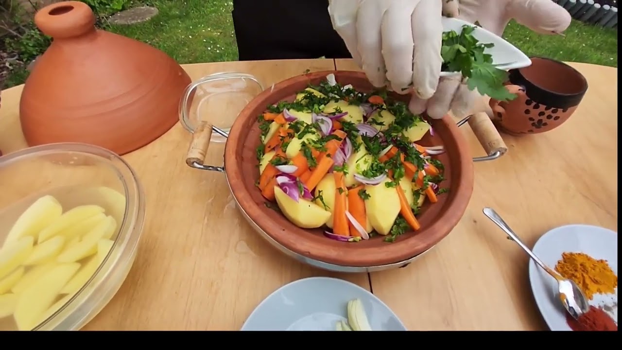 Tajine Eintopf Rezept😋😋😋 #marokko #lecker #traditional #kochen koche