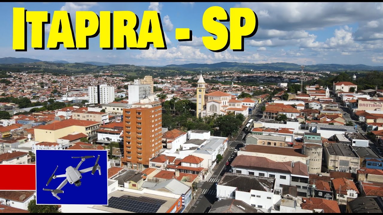 Itapira - S&atilde;o Paulo - Brasil - Voo de drone!