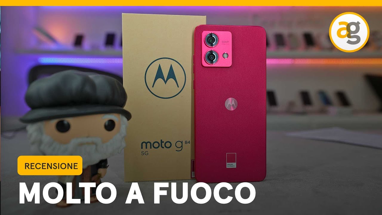 RE dei medio base. MOTOROLA G84 Recensione