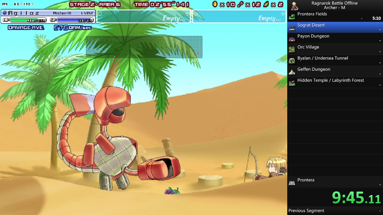 Ragnarok Battle Offline Speedrun - Archer M (1:27:10)