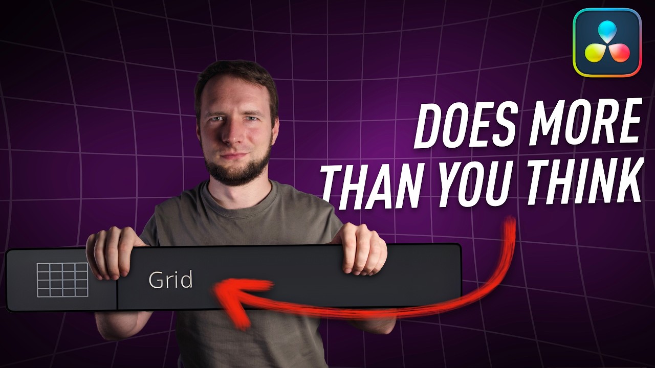 Grid Effect in DaVinci Resolve is WILD