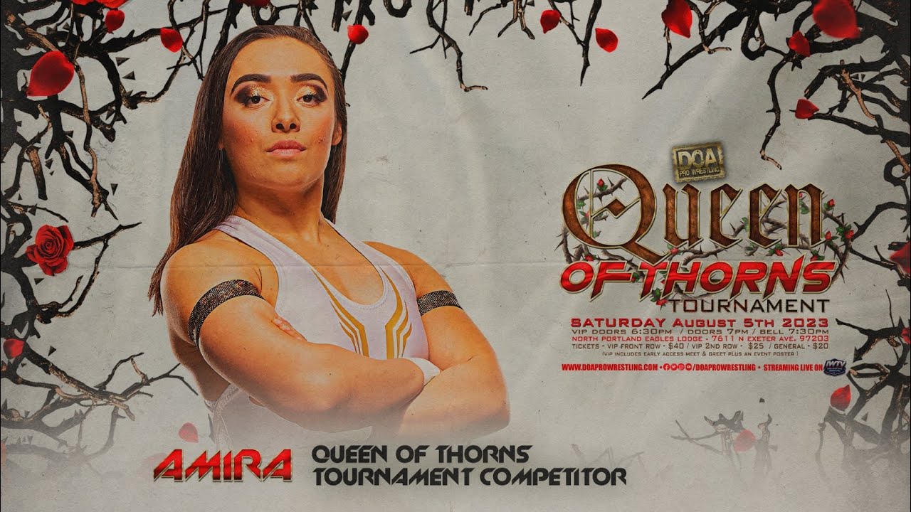 FULL MATCH – AMIRA vs. Abigail Warren: DOA Queen of Thorns Tournament Finals, August 5th, 2023