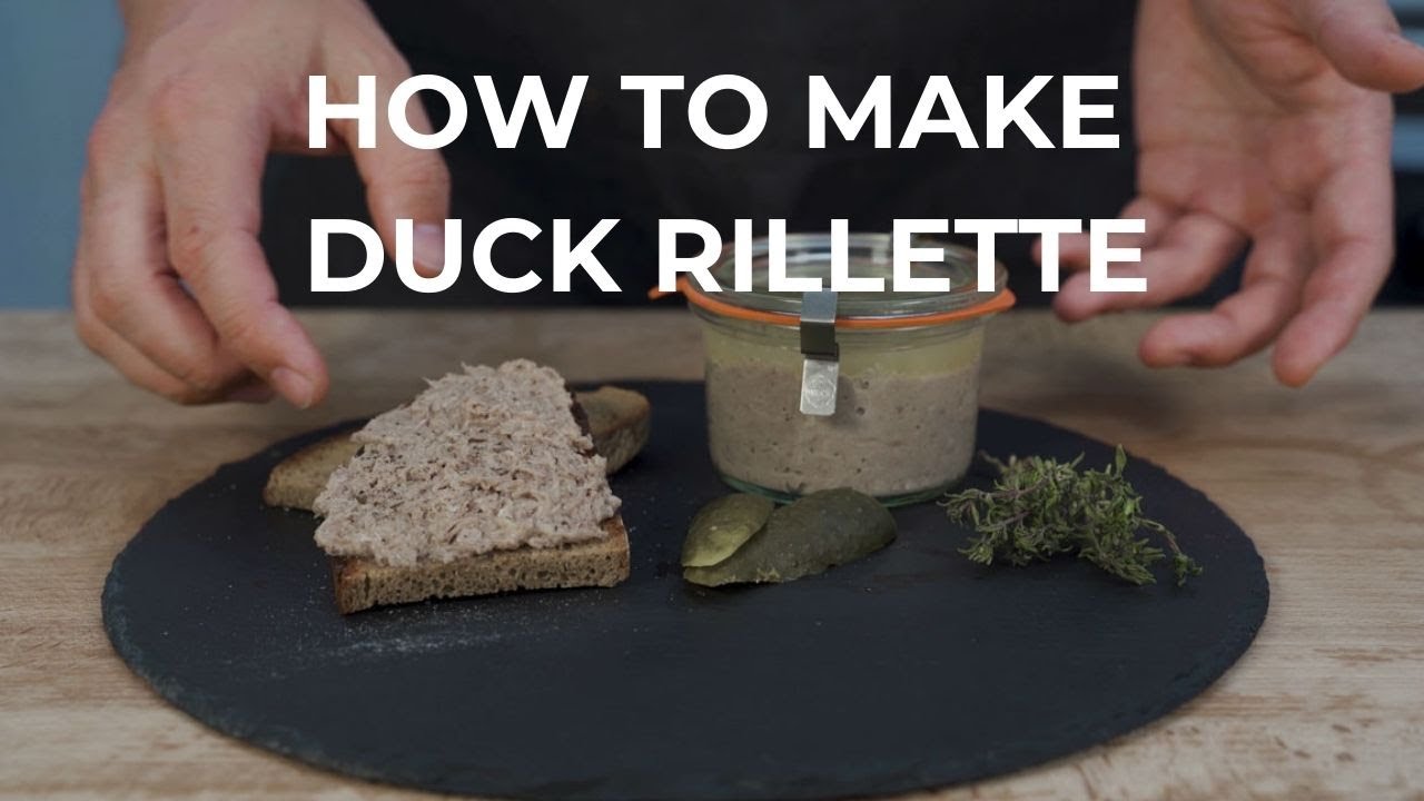 How to make duck rillette at home - Quick, easy, delicious