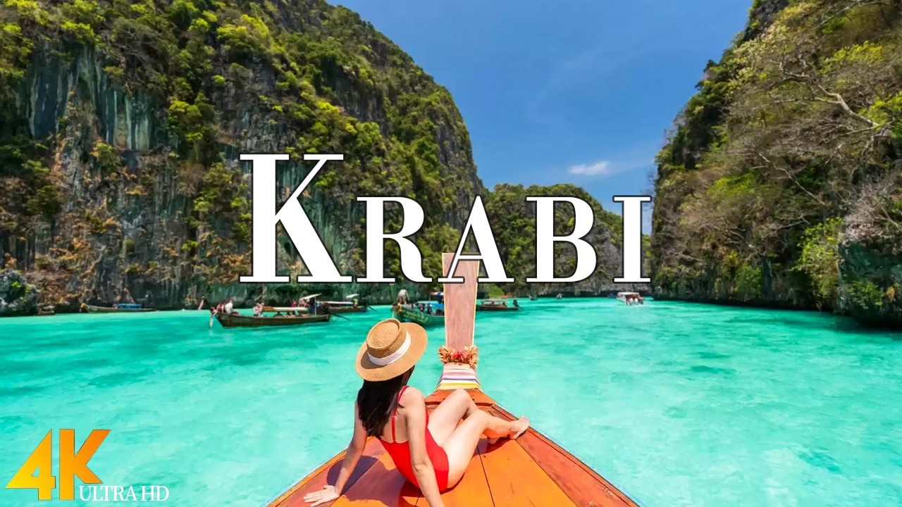 Krabi, Thailand 4K Ultra HD &bull; Stunning Footage, Scenic Relaxation Film with Calming Music