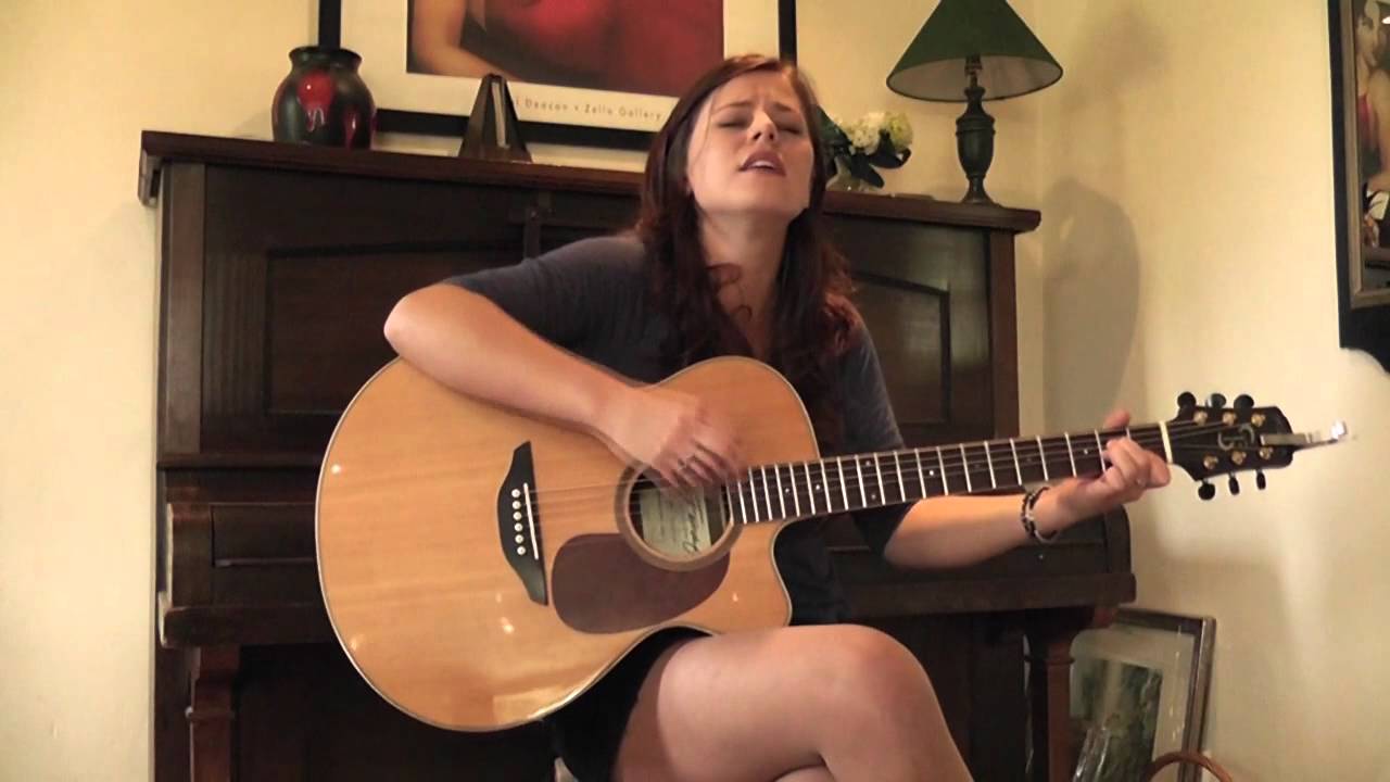 I was made for loving you by Kiss - acoustic cover by Florence Pardoe