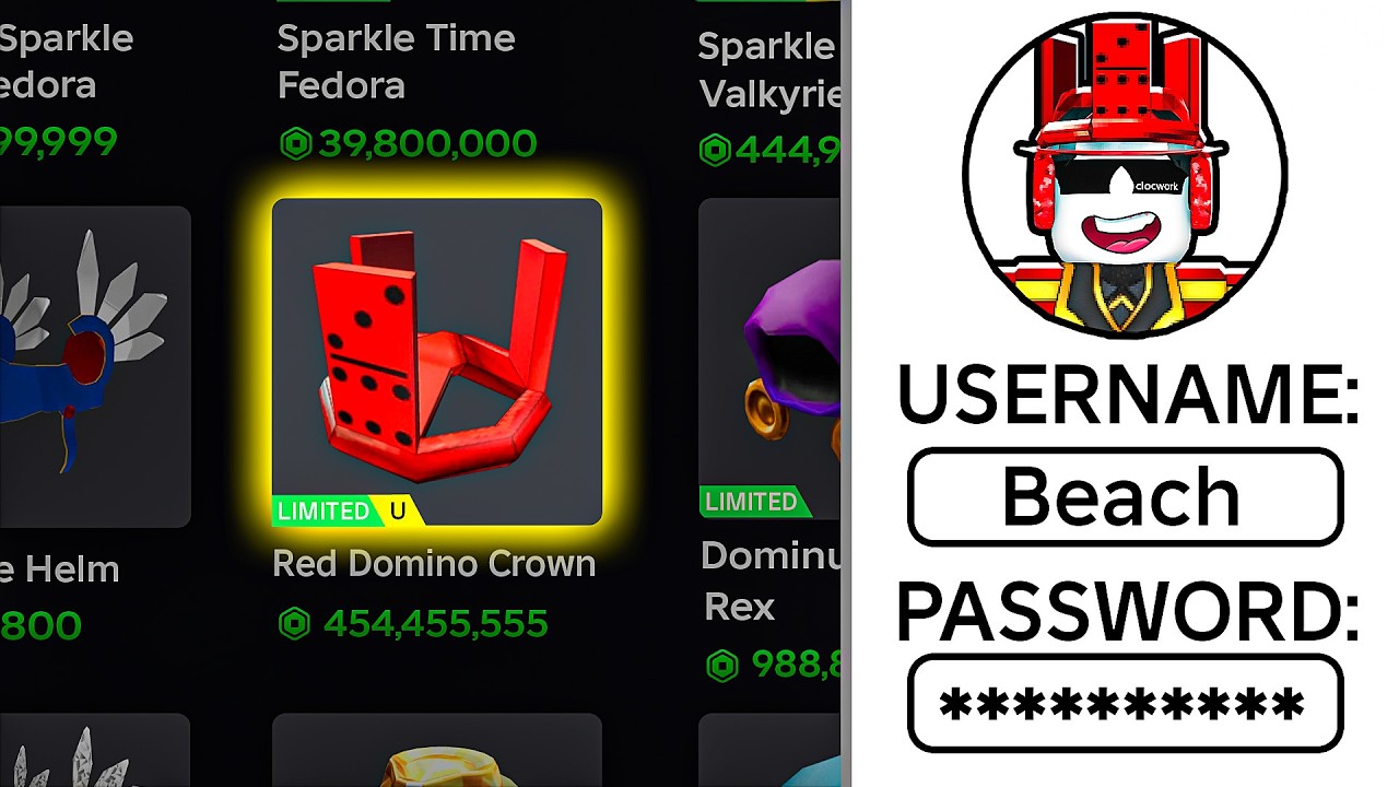 I logged into THE RAREST ROBLOX ACCOUNT!