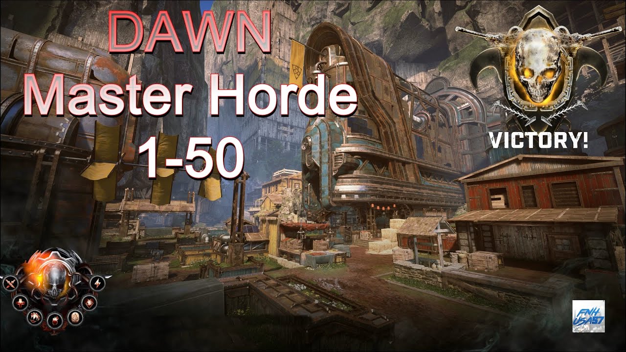 Gears 5: Dawn master difficulty horde 1-50