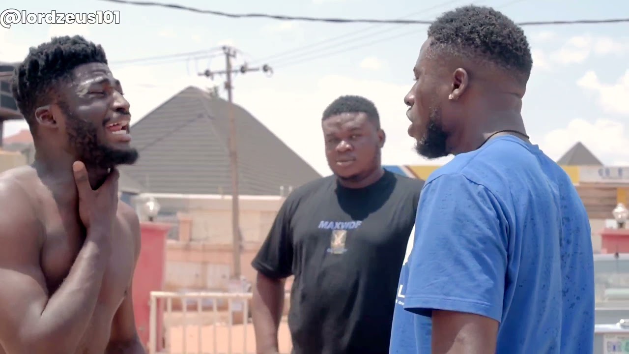 Lord Zeus fighting with keke man