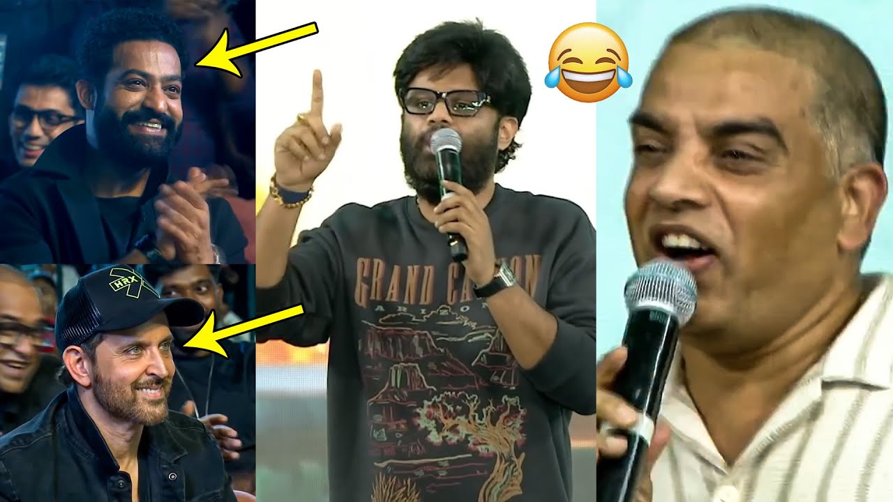 Producers Naga Vamsi & Dil Raju FUNNY Speeches At War 2 Pre-release event | Ntr | Hrithik Roshan