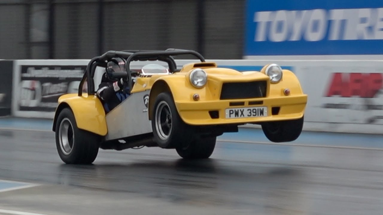 V8 DUTTON PHAETON KIT CAR WHEELIES TO AN 8 SECOND 1/4 MILE