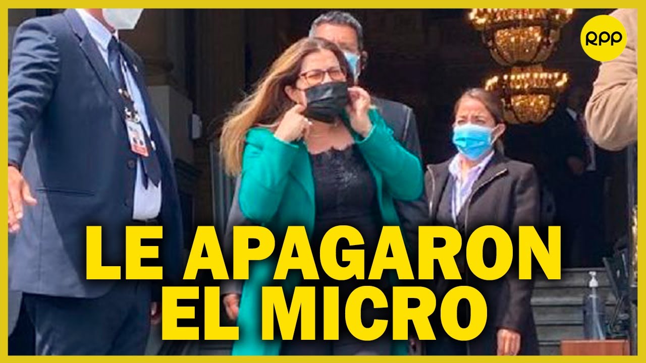 Silvia Barrera protagoniza incidente en la Comisión de Fiscalización: 