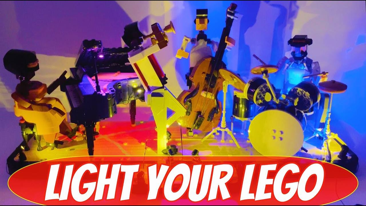 Lighting for Your LEGO | Bricklight Kit for Jazz Quartet 21334
